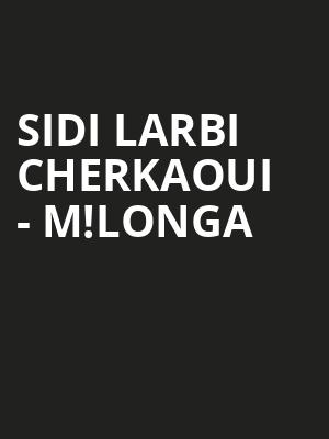 Sidi Larbi Cherkaoui - m!longa at Sadlers Wells Theatre